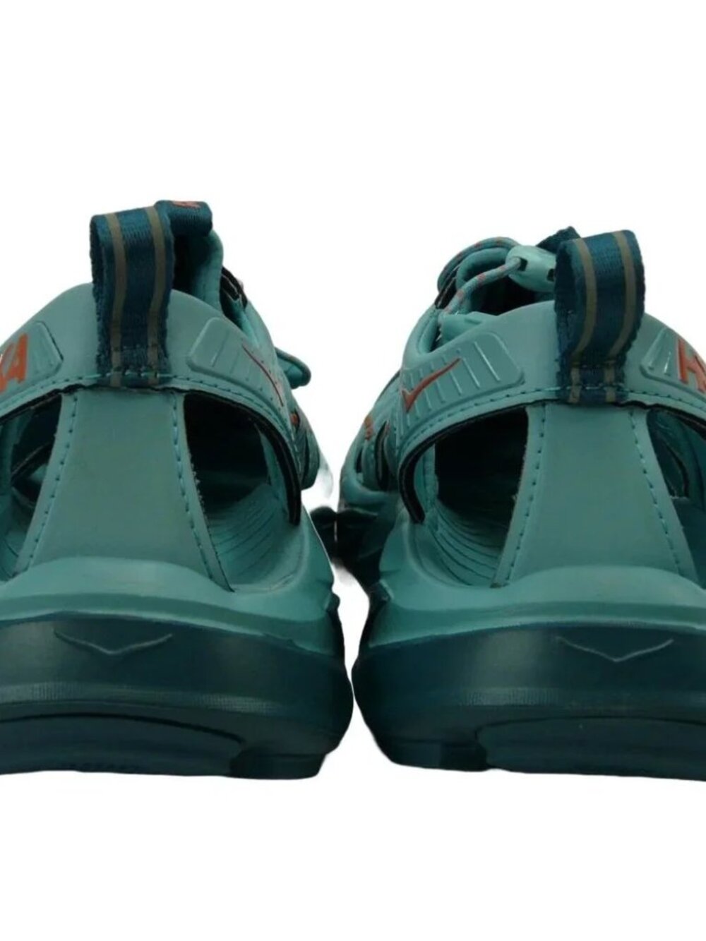 NWOB Hoka Hopara Hiking Sandals Women Sz 7 Cutout Waterproof 1106535 Coastal Blu - Picture 5 of 6